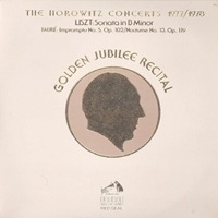 RCA : Horowitz - Golden Jubilee Recital